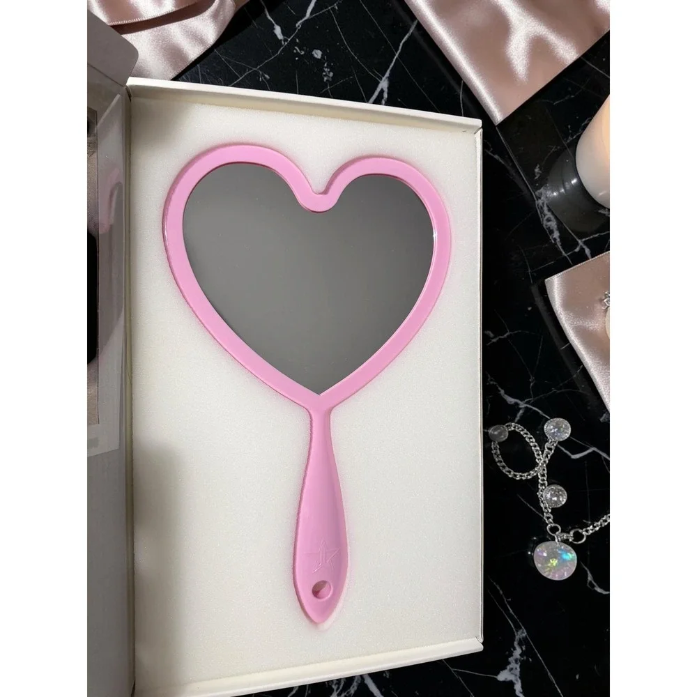 Jeffree Star Cosmetics - Heart Breaker Pink Hand Mirror - *NIB*